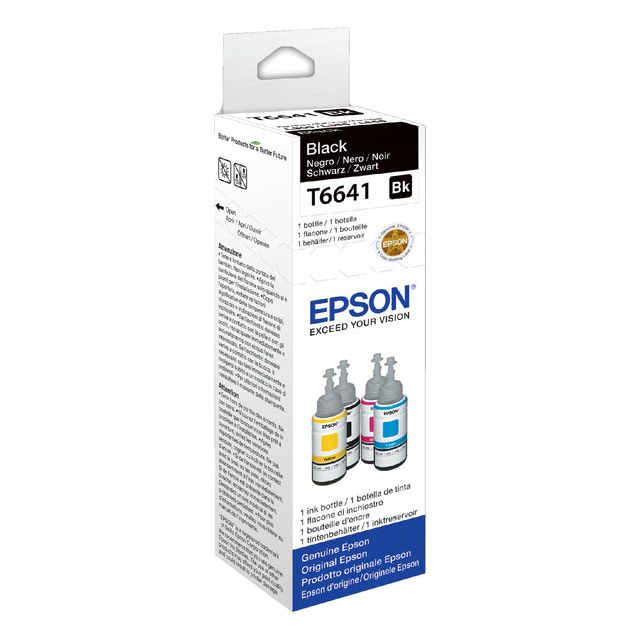 Epson - Navulinkt epson t6641 zwart | 30 stuks