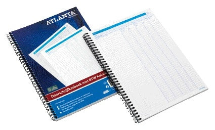 Atlanta -  Doorschrijfkasboek djois atl kopie a4 4k btw | 20 stuks