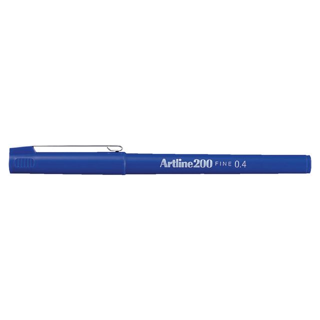 Artline - Fineliner Artline 200 autour de f bleu | Boîte extérieure une pièce 12