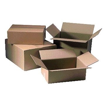CleverPack - Shipping box single wave 217x304x150mm brown pack of 20 pieces