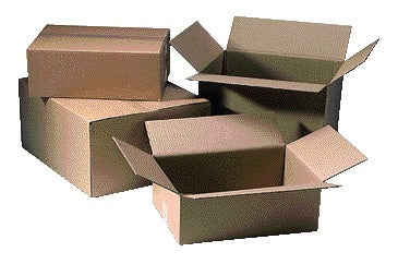 CleverPack - Carton d'expédition simple vague 200x150x100mm marron pack de 25 pièces