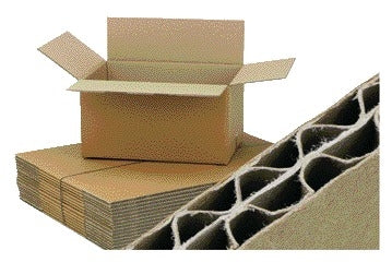 CleverPack - Carton d'expédition double ondulé 586x386x386mm marron pack de 5 pièces