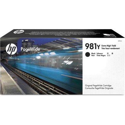 HP - Cartucho de tinta l0r16a 981y negro