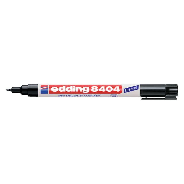 Edding - Viltstift edding 8404 ruimtevaart rond 0.75mm zwart | 10 stuks