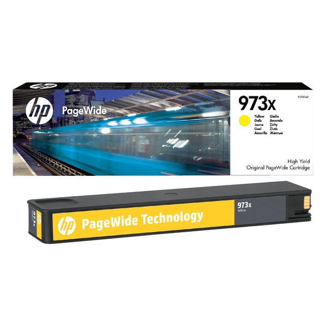 HP - Inkcartridge HP F6T83AE 973X Geel | 1 Stück