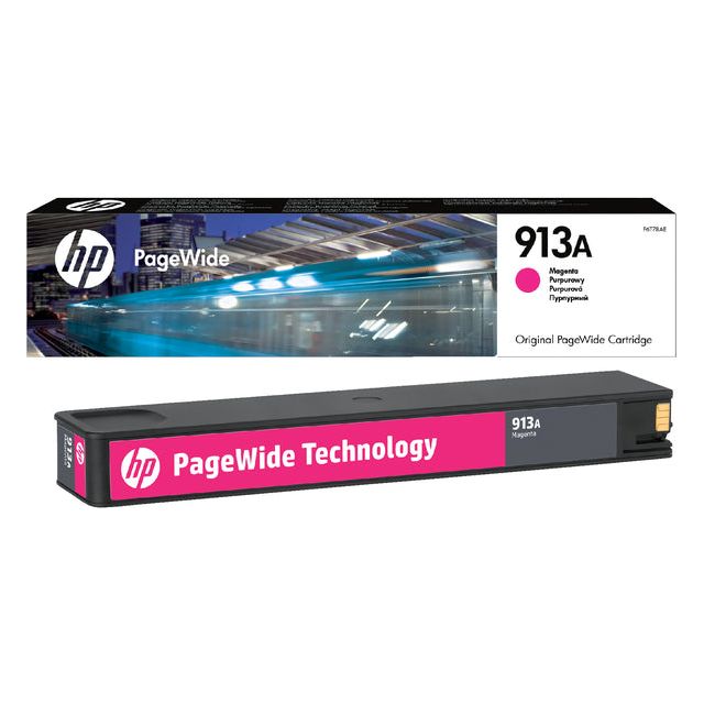 HP - INKCARTRIDGE HP F6T78AE 913A ROOD | 1 pièce