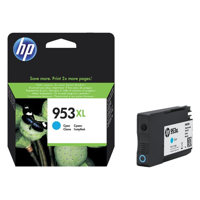 HP - INKCARTRIDGE HP F6U16AE 953XL BLUE | Blister un 1 morceau