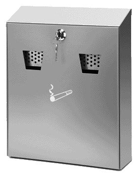 Vepa Bins - Wall-mounted ashtray with steel inner bucket