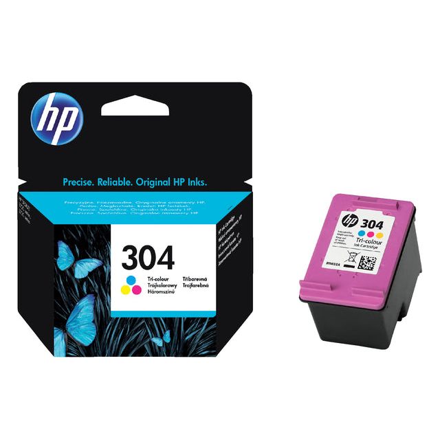 HP - INKCARTRIDGE HP N9K05AE 304 Couleur | 1 pièce