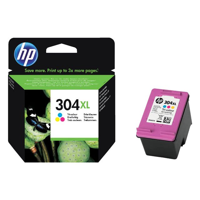 HP - INKCARTRIDGE HP N9K07AE 304XL Couleur | 1 pièce