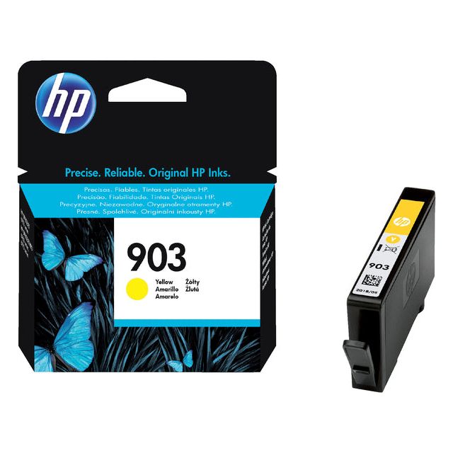 HP - INKCARTRIDGE HP T6L95AE 903 Jaune | 1 pièce