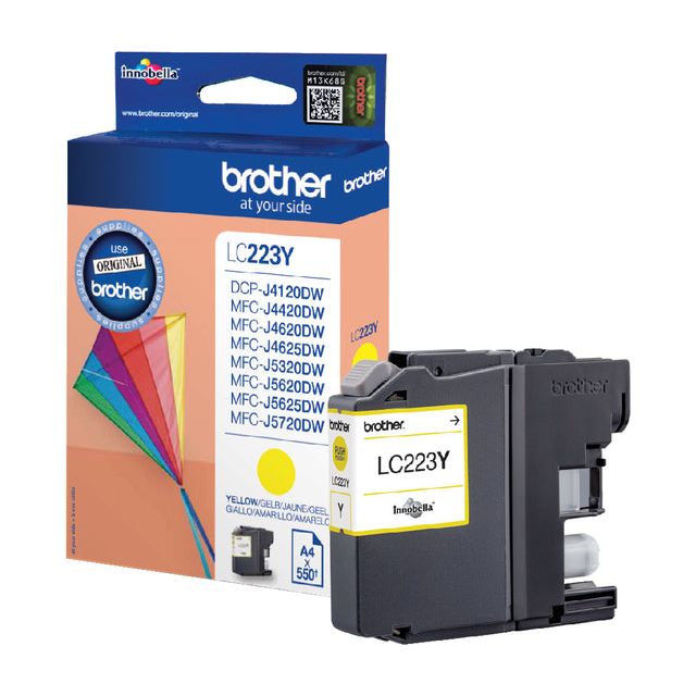 Frère - Inkcartridge Brother LC -223Y Geel | 1 pièce