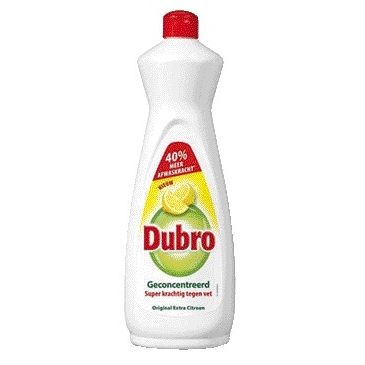 Dubro - Detersivo liquido per piatti extra limone 900ml | 12 pezzi