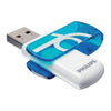 Philips - USB-stick 2.0 Vivid Edition Ocean Blue 16GB