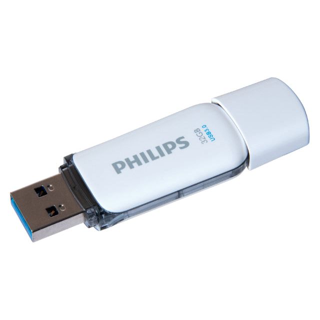 Philips - USB -Stick Philips Schneetasttyp 32GB 3.0 Grau | Blasen Sie ein 1 Stück