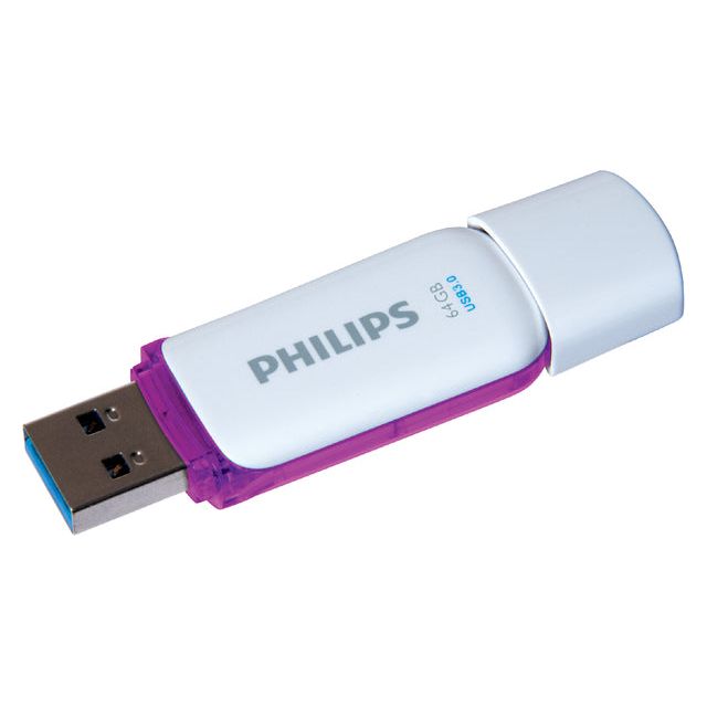 Philips - USB-stick 3.0 Snow Edition Magic Purple 64GB