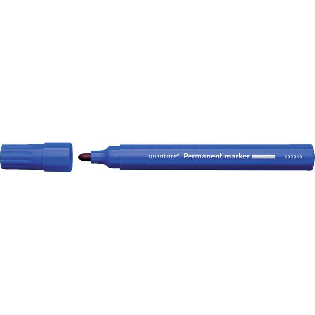 Pen quantore - Felt -tip autour de 1-1,5 mm bleu | Boîte extérieure une pièce de 10