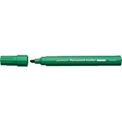 Quantore -  Permanent marker rond 1-1.5mm groen