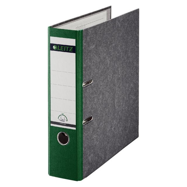 Leitz - Ordner Leitz 1080 180 ° 80 mm Cardon A4 Green | 1 pièce | 20 morceaux