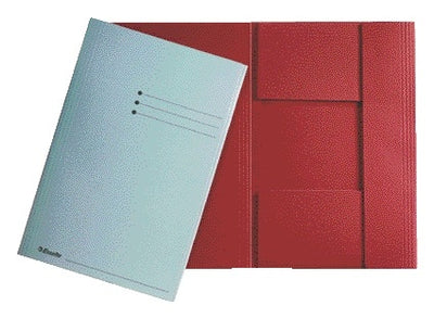 Esselte - Aktenordner Folio 3 Klappen Manila 275gr rot