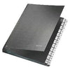 Leitz - Desk folder A4 A-Z hardboard cloudy