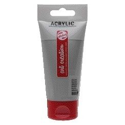 Talens Art Creation – Acrylfarbe Art Creation 800 Silber Tube mit 75 ml | 3 Stück