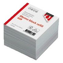 Quantore -  Memoblaadjes losbladig 90x90x90mm 900 vel | 12 stuks
