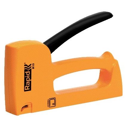Rapid - Graffatrice R13 13/4-10 Blister giallo in ABS