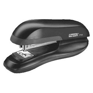 Rapid - Grapadora de escritorio Fashion media tira F16 20 hojas negro