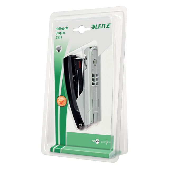 Leitz - Staplache Ltz NEXXT Small 25 feuilles BLISTER NOIR | 1 pièce