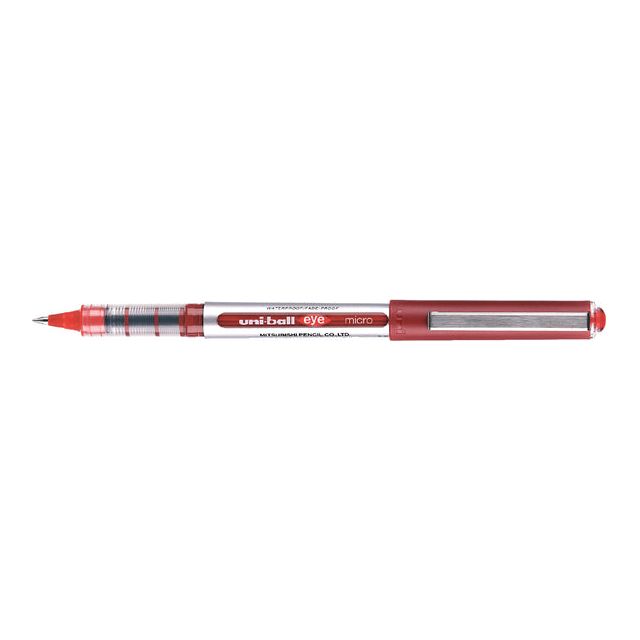 Uni-ball - Eye Micro roller, schrijfbreedte 0,2 mm, rood