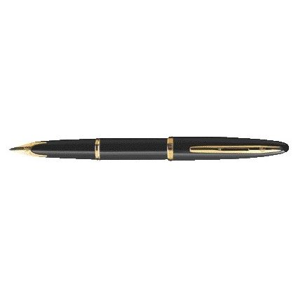 Waterman - Penna stilografica Carene Sea lacca nera GT media