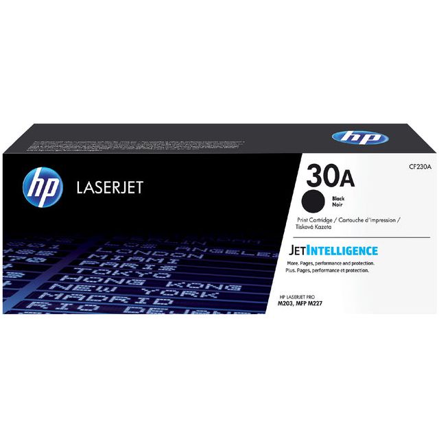 HP - toner 30A, 1 600 pagina's, OEM CF230A, zwart