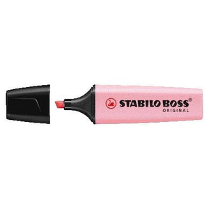 Stabilo -  BOSS ORIGINAL tel, markeerstift, poeder roze, per stuk