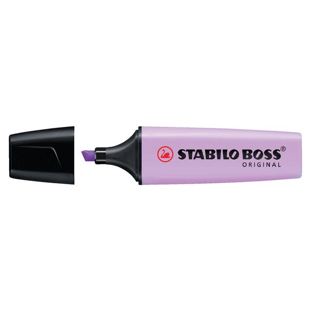 Stabilo - Marking Marker Boss 70/155 Pastel Lila | Boîte extérieure une pièce de 10