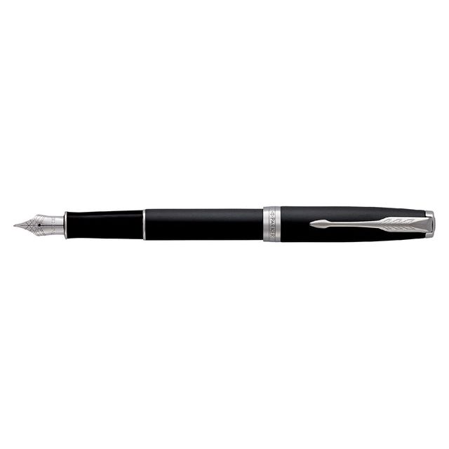 Parker - Vulpen Sonnet matte black CT fijn