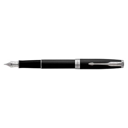 Parker - Fountain pen Sonnet matte black CT fine
