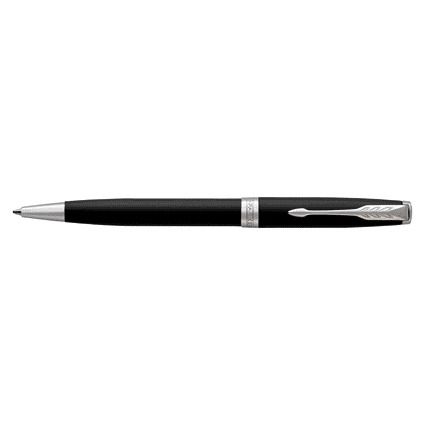 Parker - Bolígrafo Sonnet lacado negro mate CT mediano