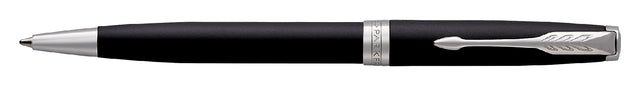 Parker - Balpen Sonnet matte black lacquer CT medium