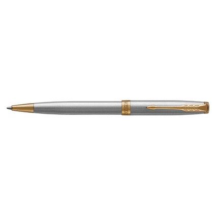 Parker - Bolígrafo mediano Sonnet GT de acero inoxidable