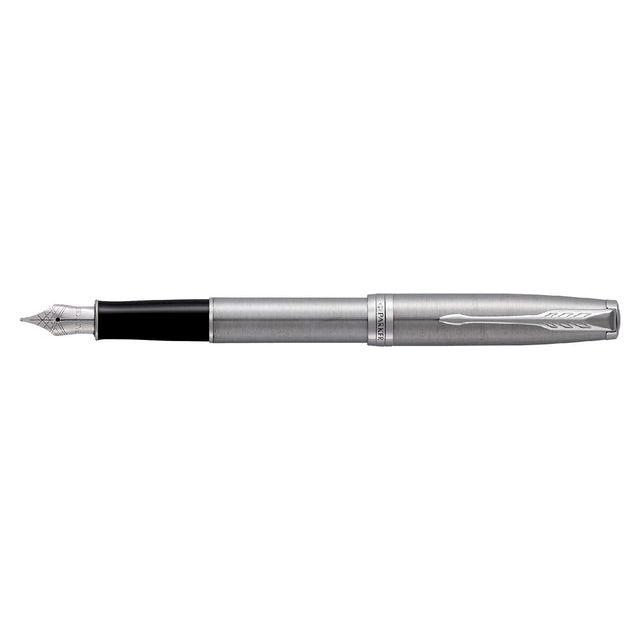 Parker - Fountain Pen Parker Sonnet CT F en acier inoxydable | 1 pièce