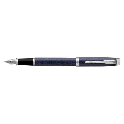 Parker - Penna stilografica IM blu CT media