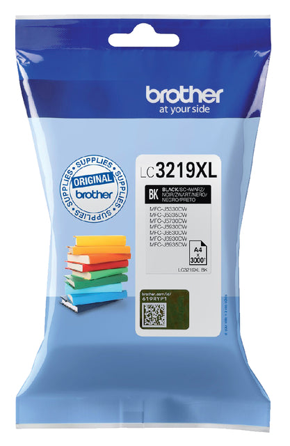 Brother - inktcartridge, 3.000 pagina's, OEM LC-3219BK, zwart