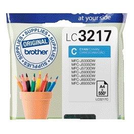 Brother - Ink cartridge LC-3217C blue