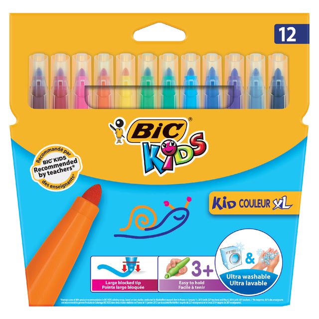 Bickids - Viltstift 219 kid couleur 1131 assorti breed etui à 12st