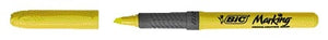 BIC -  Markeerstift  brite liner grip geel