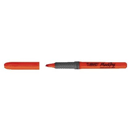 BIC -  Markeerstift  brite liner grip oranje | 12 stuks