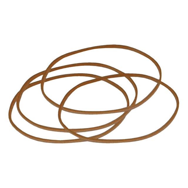 Bandle de caoutchouc standard - Standard élastique 22 100x1,5 mm 100gr 260st Brown | Boîte de 100 grammes