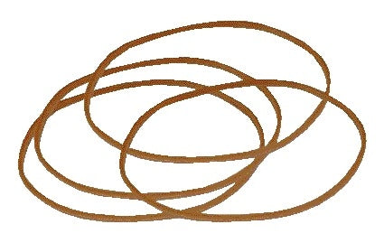 Standard - Gummiband S 22 100x1,5mm 100gr 260 Stück braun