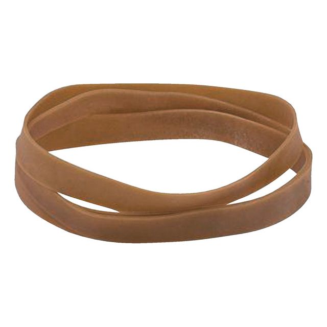 Bandle de caoutchouc standard - Standard élastique 87 120x10mm 500gr 165st Brown | Box a 500 grammes | 10 morceaux